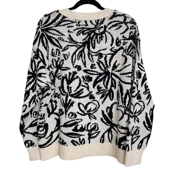 Anthropologie Floral Pop Sweater NEW Size XXS - Picture 6 of 7